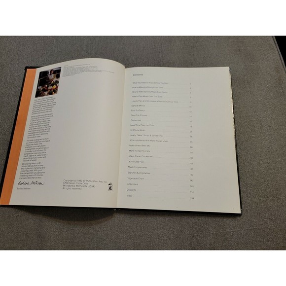 MICROWAVING MEALS IN 30 MINUTES, MICROWAVE COOKING LIBRARY BARBARA METHVEN 1980 - Picture 9 of 10